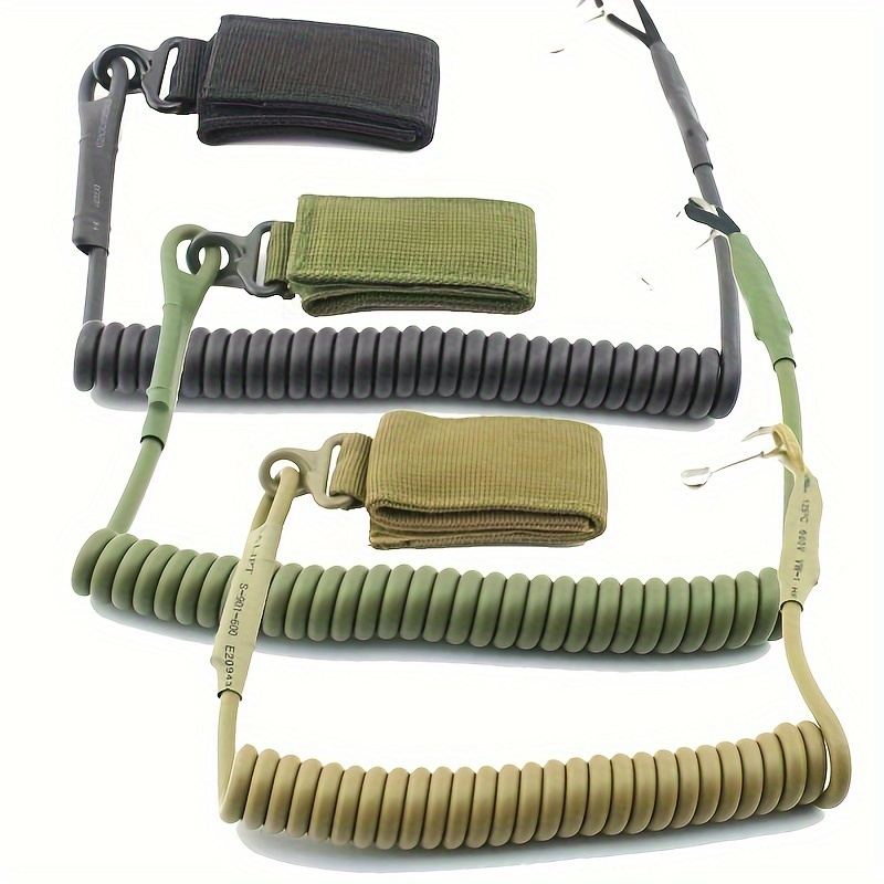 

For Tactical Belt, Multi-functional Backpack Decoration, Practical Safety Tactical Spring Rope.