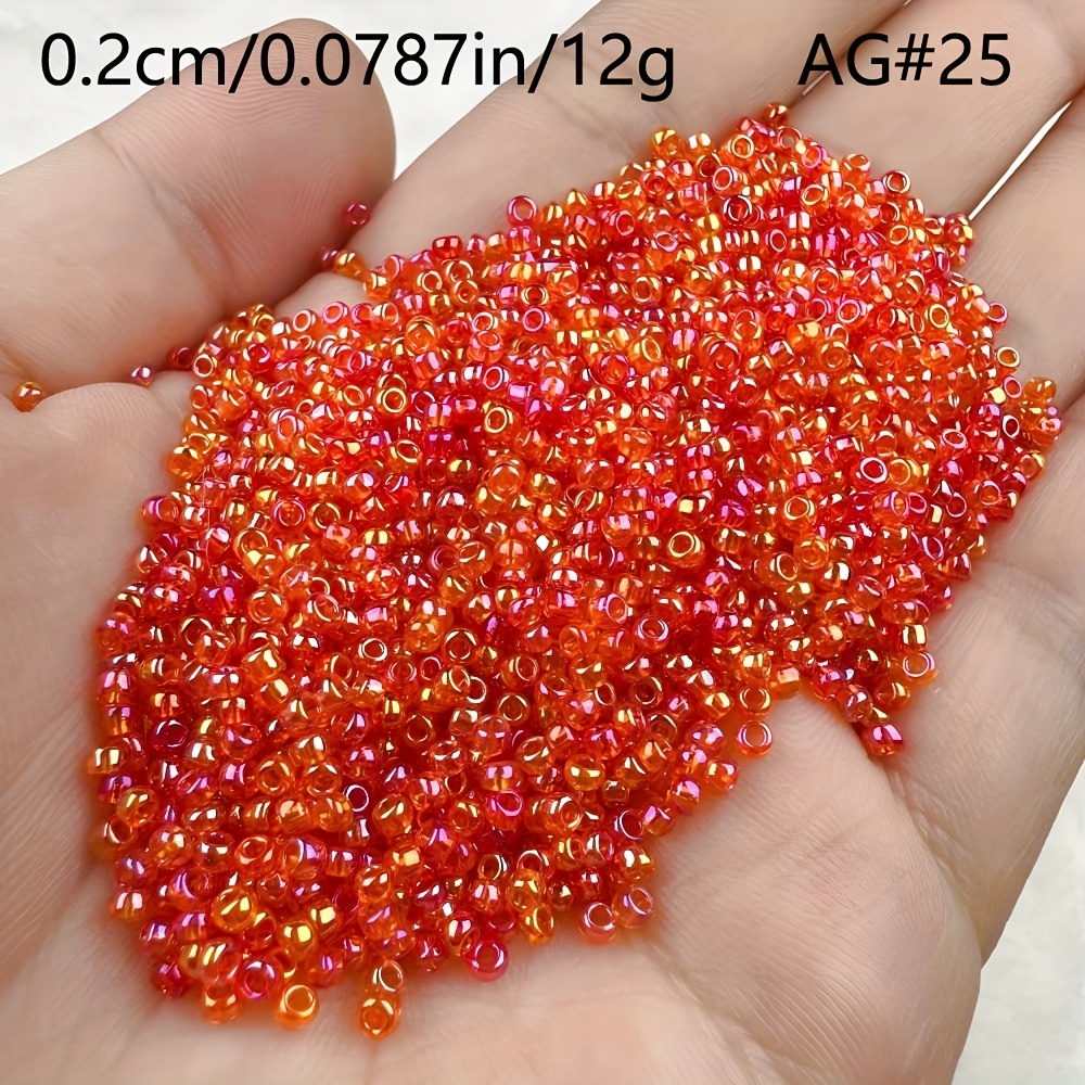 1300pcs Multi-Color Glass Seed Beads for Handmade Jewellery