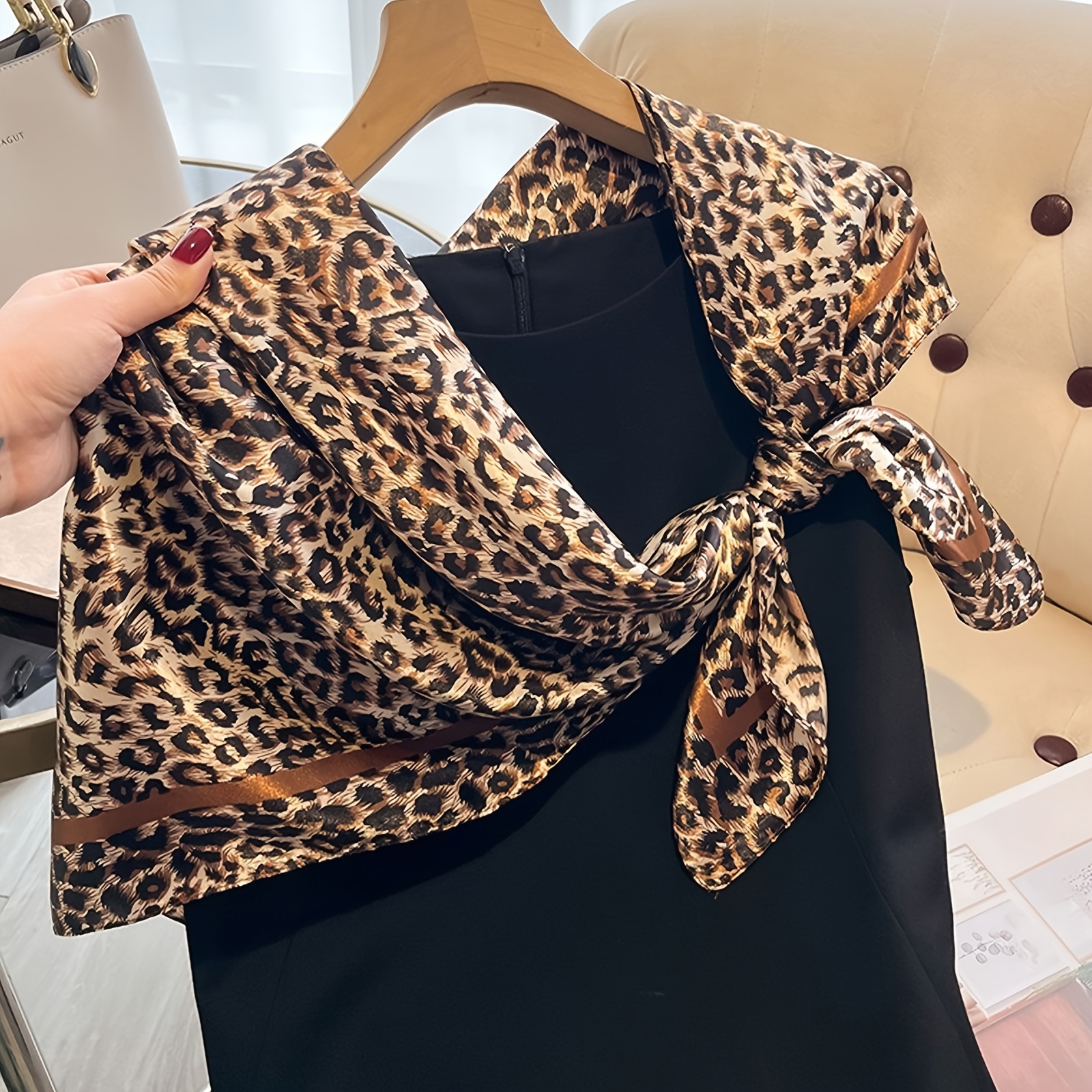 

35.4" - Printed , & Sun- Headscarf For Women
