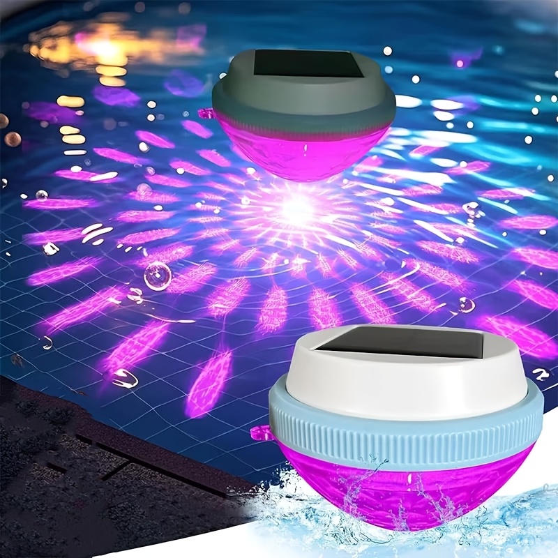 1pc Lampe solaire flottante pour piscine