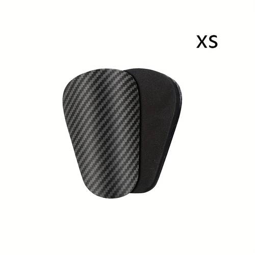 1 pair of adult training thin carbon fiber guards with plate inserts sports equipment
