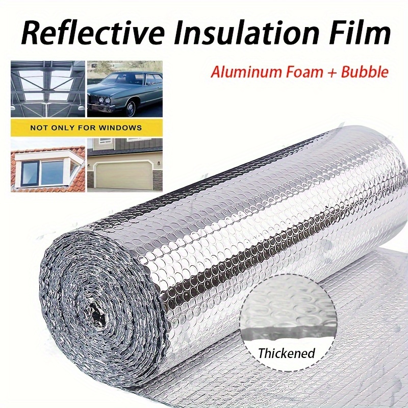 aluminum bubble insulation film 99% reflective insulation