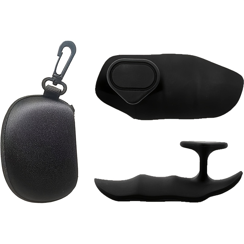 TEMU 1 Set Anti-slip Fitness Weightlifting Silicone Palm Pads And Storage Box, Daily Fitness Silicone Palm Pads, Anti-slip Palm, Pull-up Gloves,