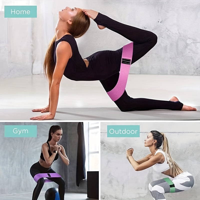1pc/2pcs/3pcs/4pcs/5pcs Yoga Stretching Strap Fitness Equipment