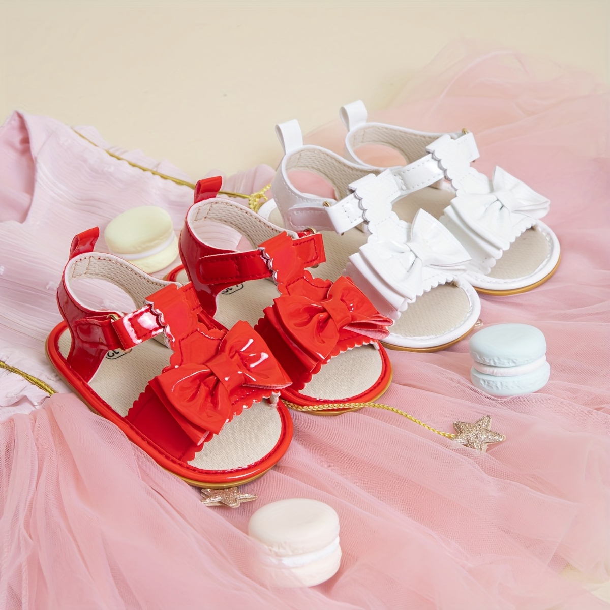 sandálias para bebê menina com sapatos de verão Temu Brazil