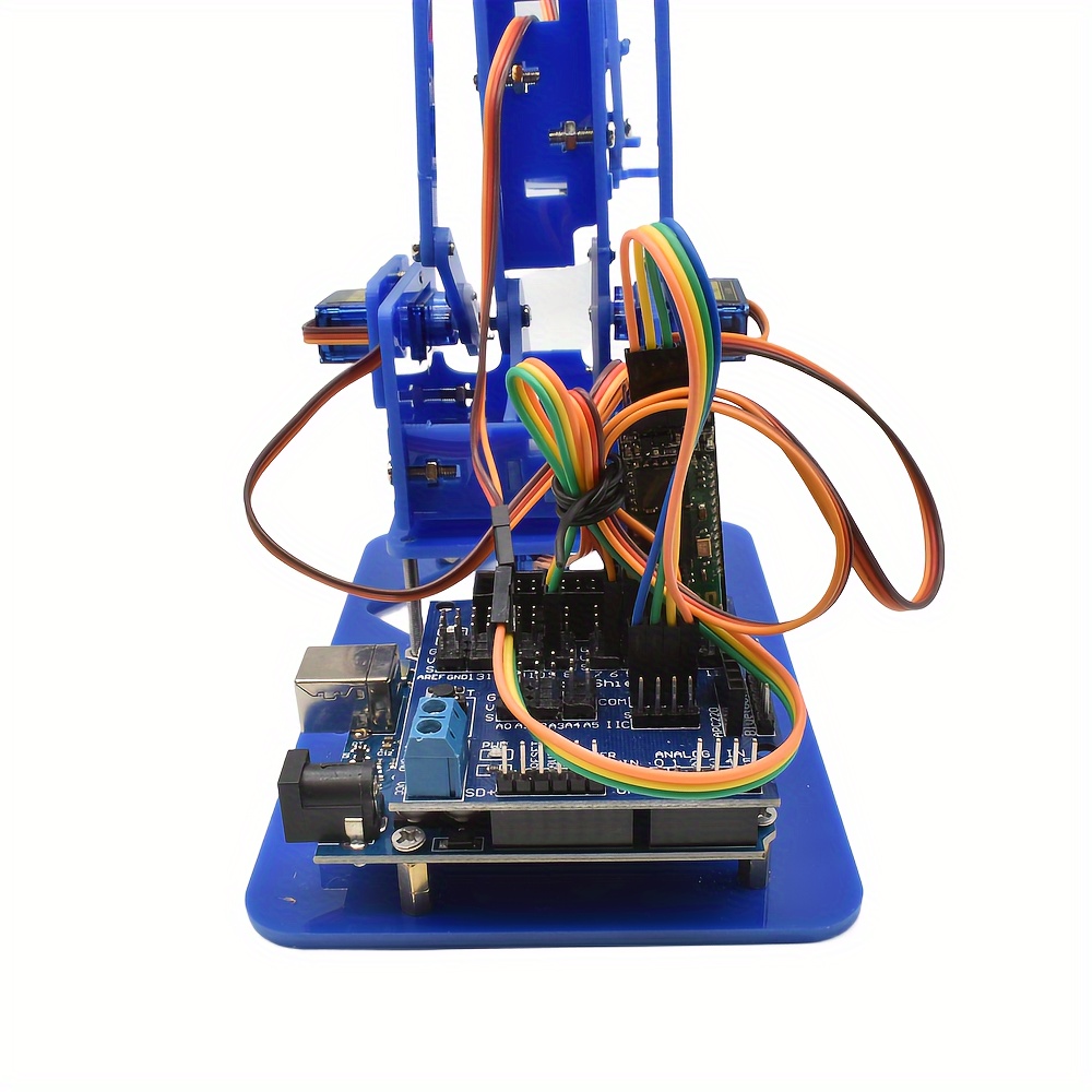 Keyestudio 4DOF Acrylic Toys Robot Mechanical Arm Claw Kit for Arduino DIY  Robot