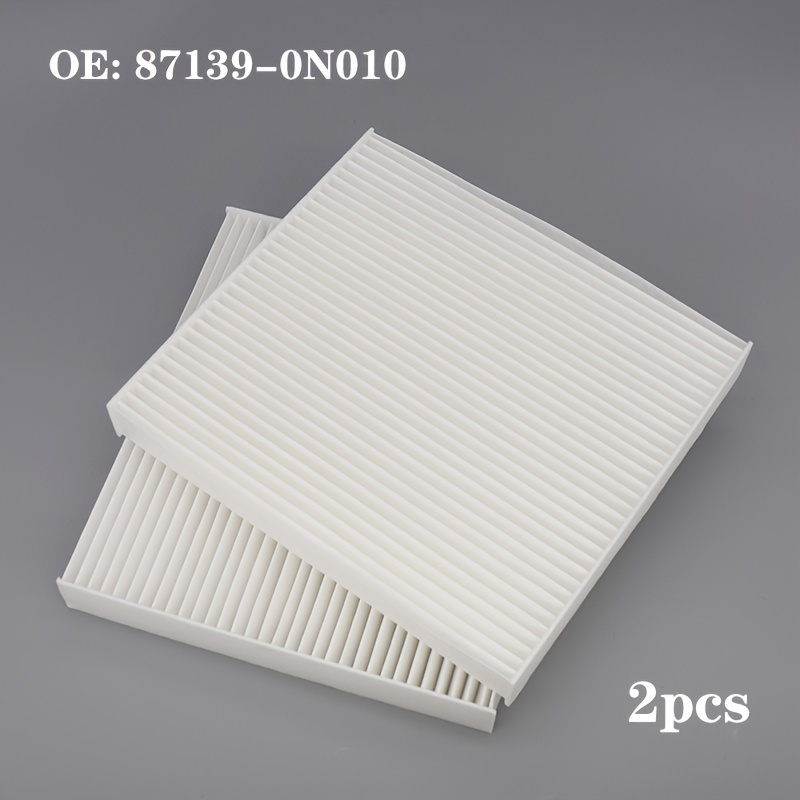 

2pcs Cabin Air Filter For Camry, For Corolla, For 4runner, For Avalon, For Rav4, For Lexus, Oem: 87139-(02090/06040/07010/50060/50100/0n010/yzz08)