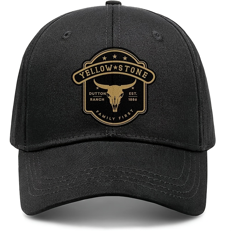 TEMU Boys Girl Men Women Adjustable Hat 1886 Baseball