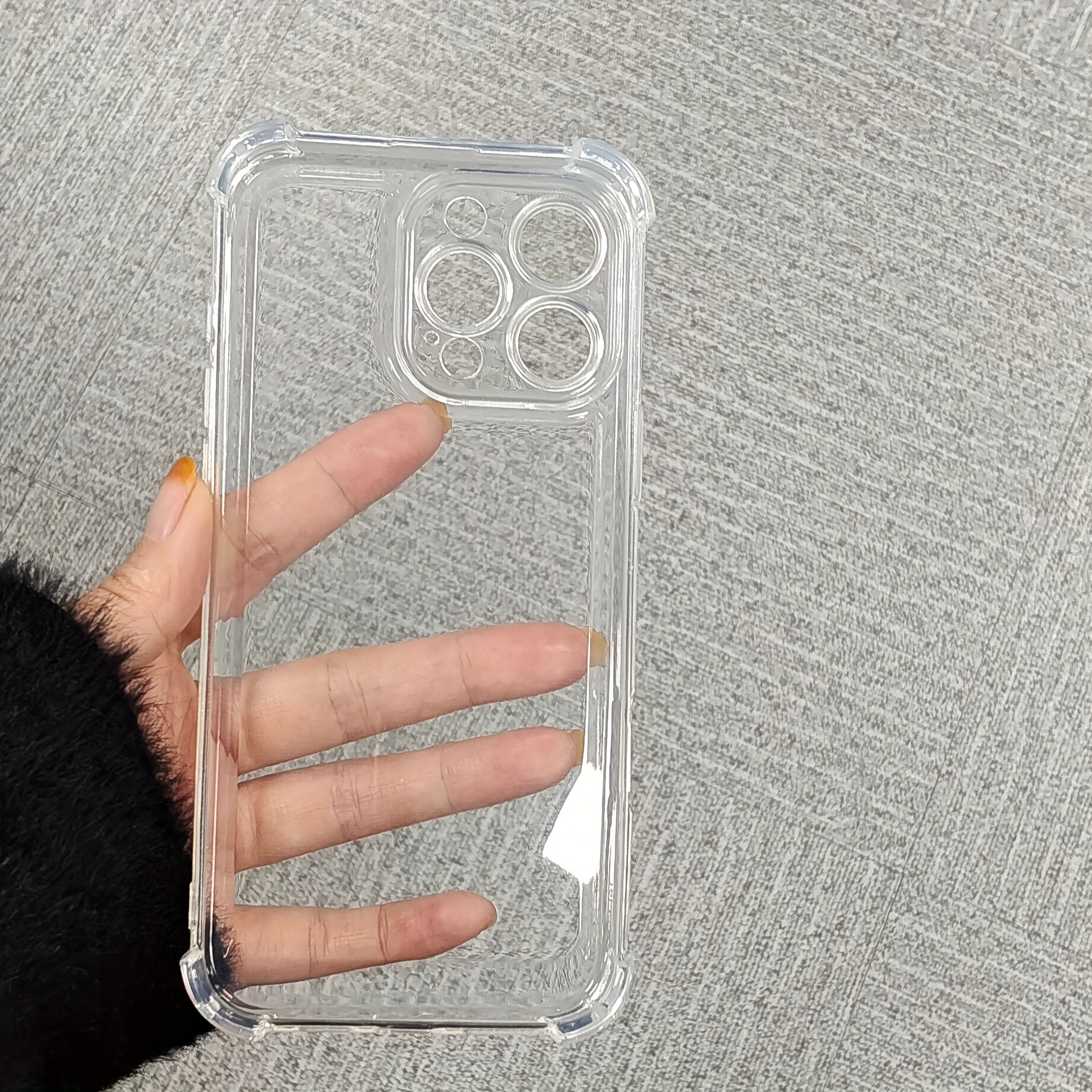 DIY Customized Four-corner Anti-fall Transparent Mobile Phone Case with Custom Photo for iPhone 16 15 14 13 11 11 Pro Max Plus X Xs Max Made of TPU Material, Scratch-resistant and Wearable, Lightweight and Portable, Simple and Fashionable - Image 8