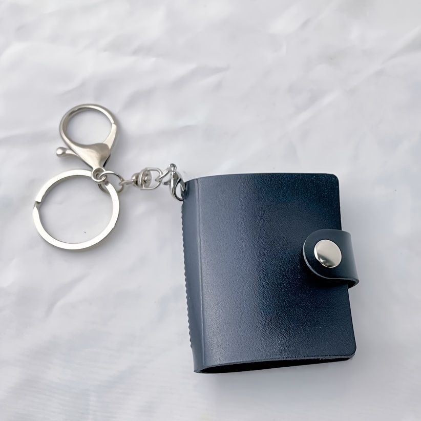 Image of 1pc Portable Model Mini Photo Album Suitable For Travel Pu Photo Storage Book Commemorative Photo Compact Display Storage Supplies