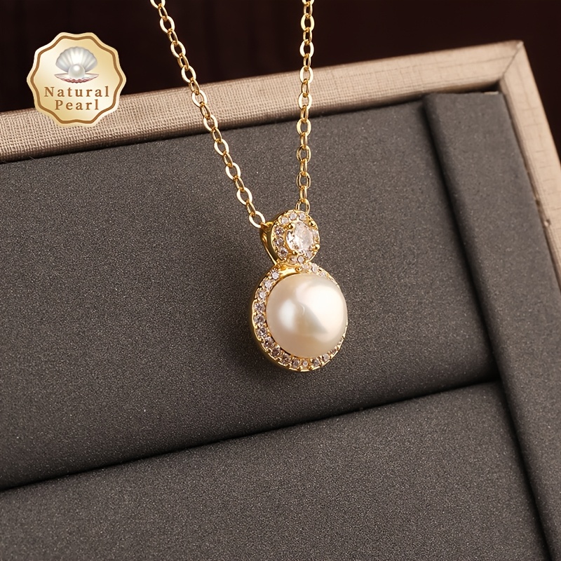 9-10mm Freshwater Pearls Necklace Pendant