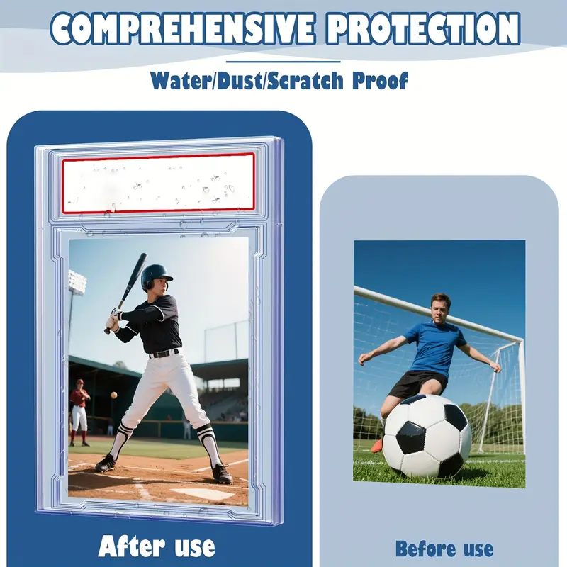 100pcs Card Case Holder for Trading Cards, Acrylic Graded Card Slab Baseball Card Protectors * * for MTG TCG And Sport Cards 100pcs Card Case Holder for Trading Cards, Acrylic Graded Card Slab Baseball Card Protectors * * for MTG TCG And Sport Cards