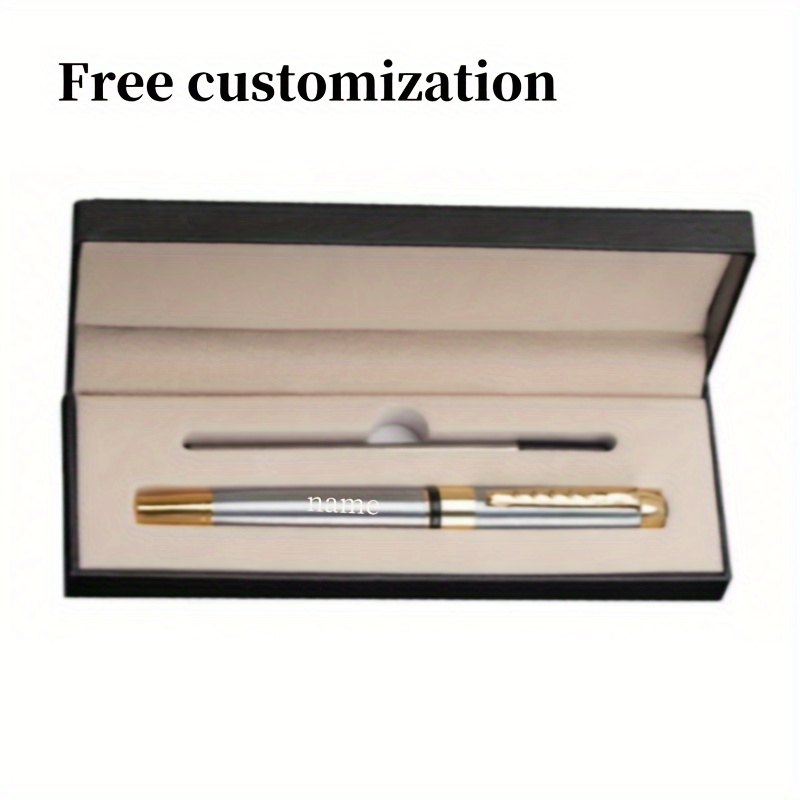 

Engraved Ballpoint Pen Set - Silvery & , 0.5mm , For And