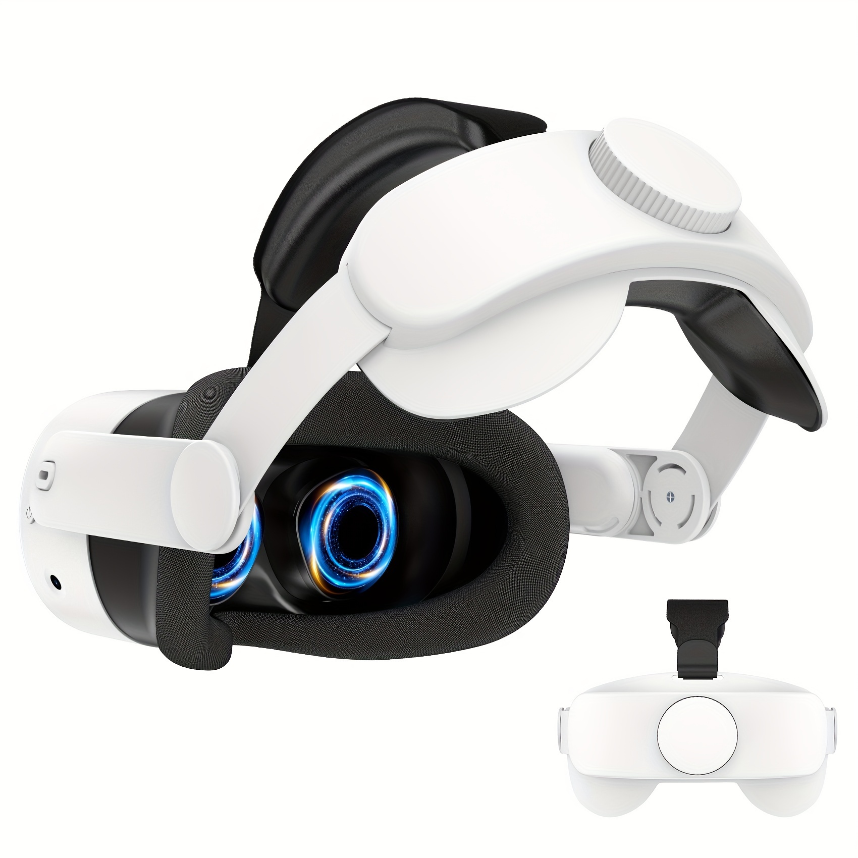 TEMU VR-Zubehör für 3S Kopfband, Kompatibel 3S Rückholband, Verbesserter Gaming- in VR