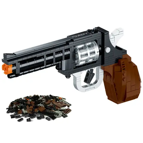 Sosuy M24 Building Block Gun - 1:1 Shootable Sniper Rifle Model, 1380PCS Military Toy For Adults & Teens 8+