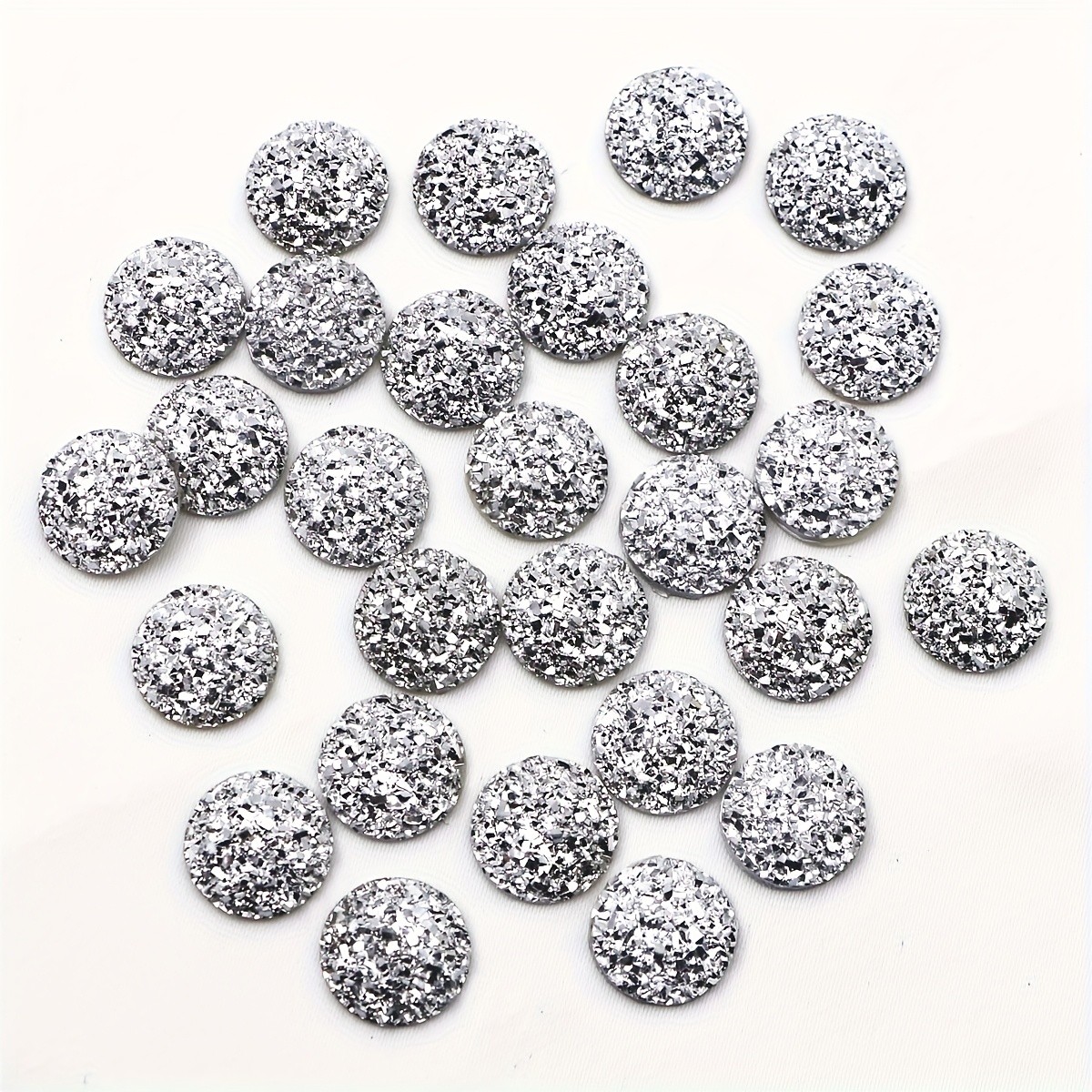 100pcs Resin Rhinestone Crystal Clusters for Handmade Jewelry