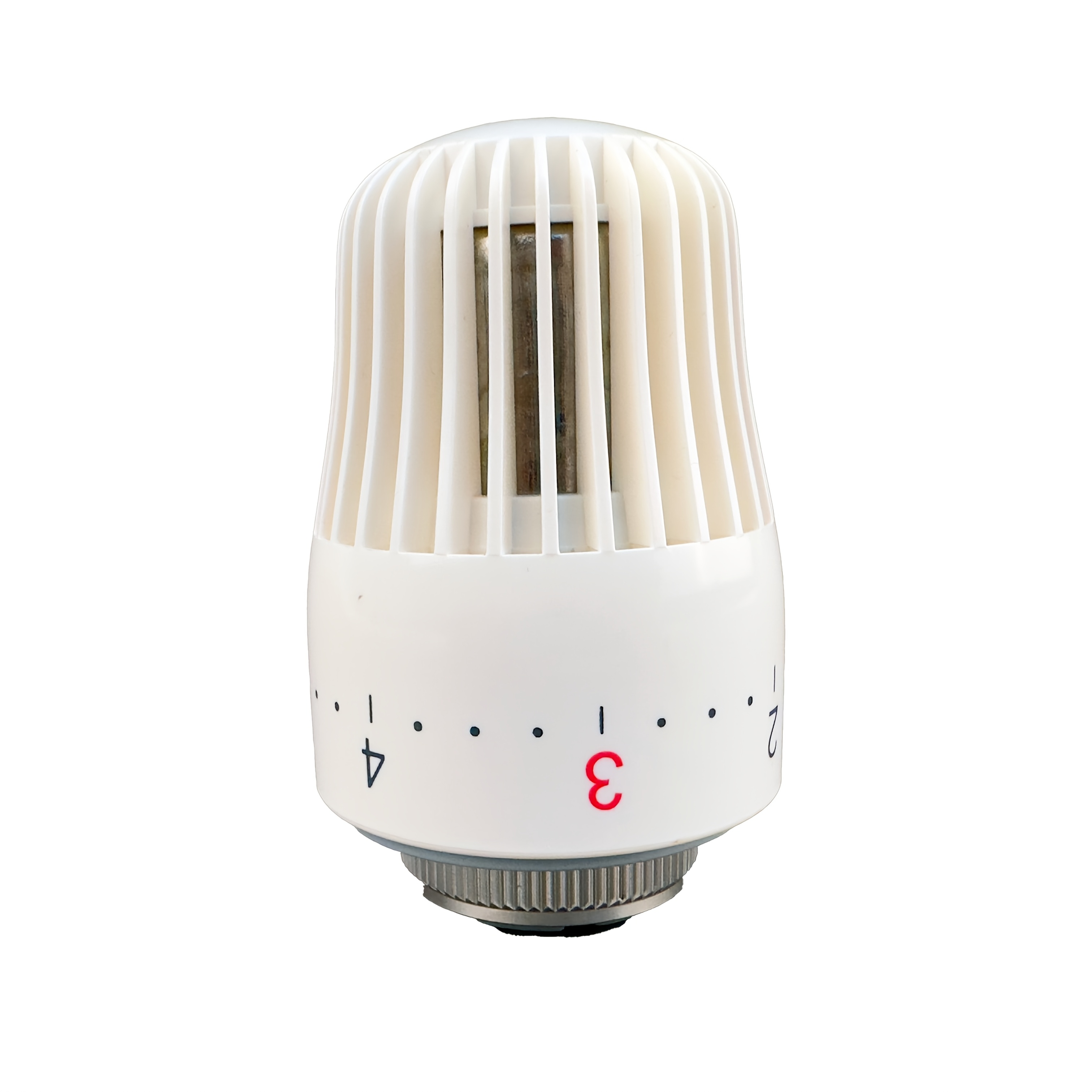 1pc Thermostatic Radiator Head M30*1.5 Smart Radiator Valve Replacement Head Heating System Temperature Control Valves Automatic Standard Radiator Valves Replacement For Home Office