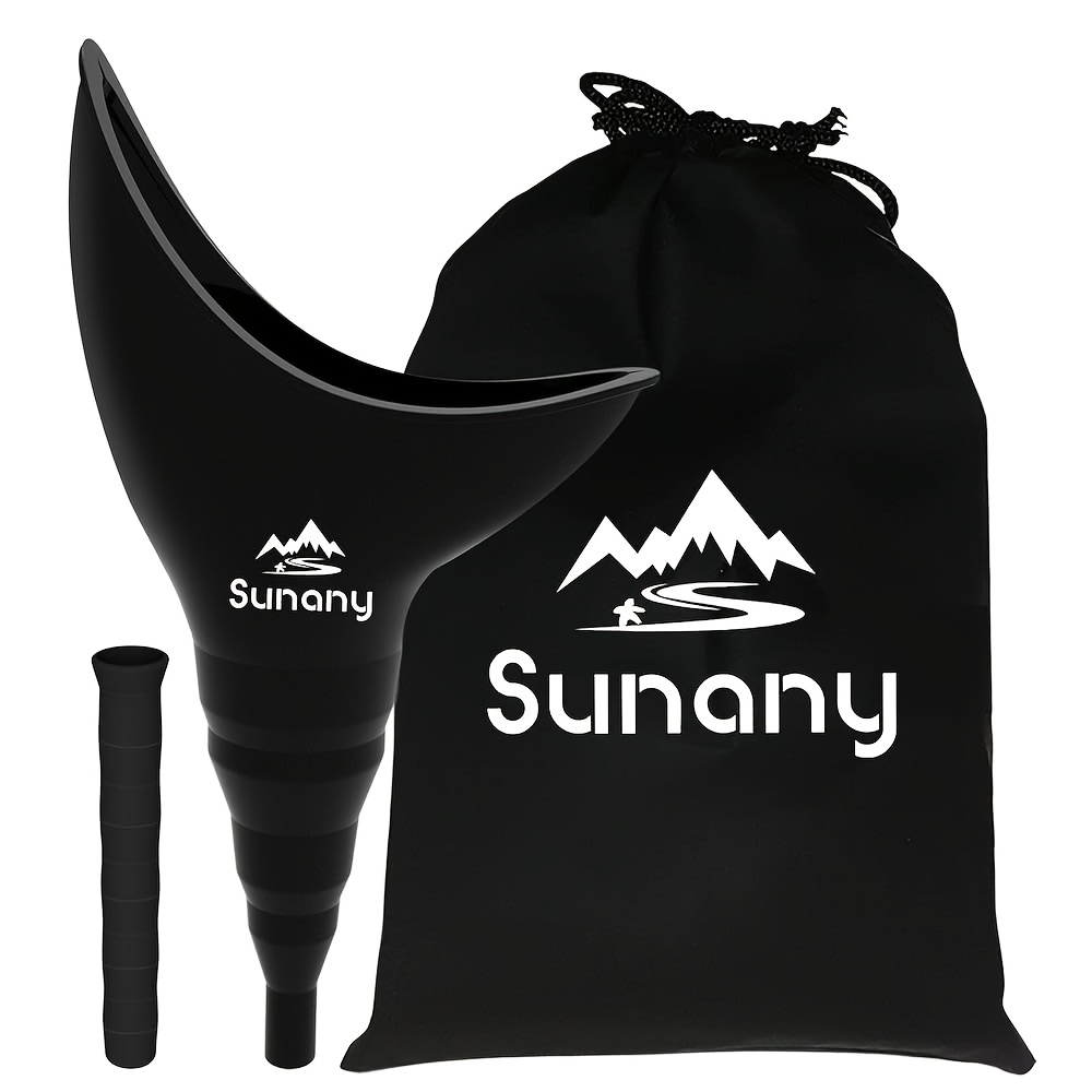 Image of Female Urinal, Reusable Silicone Foolproof Women Pee Funnel Allows Women To Pee Standing Up, Women's Urinal Is The Perfect Companion For Indoor Use