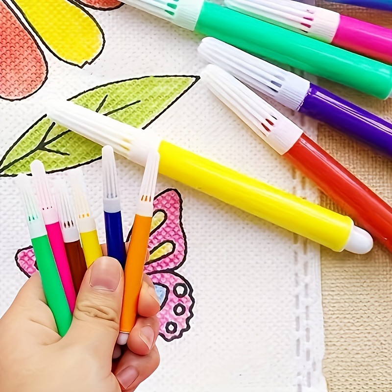 

Mini Watercolor Pen Hand- Washable 12 Colors Student Set Halloween, Christmas Color Painting Pens