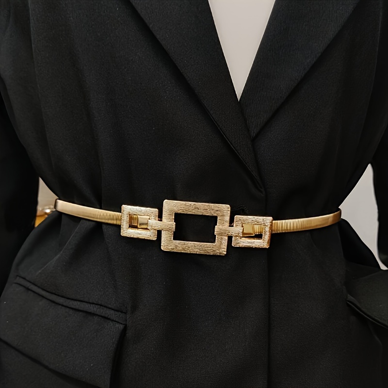 

1pc Women' Waist Belt Waist Chain Suitable For Matching With Coat Dress