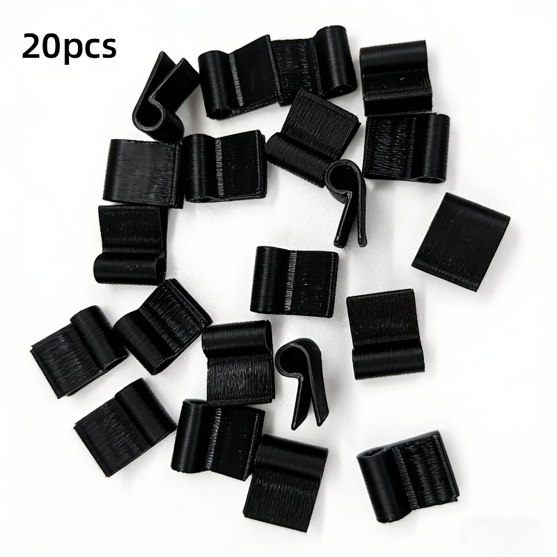Image of 20pcs Car Interior Panel Seam Clips, Inserted Into Narrow Of Interior Panels, Suitable For Wires And Cables With A Diameter To Or Less Than 4.0 Millimeters