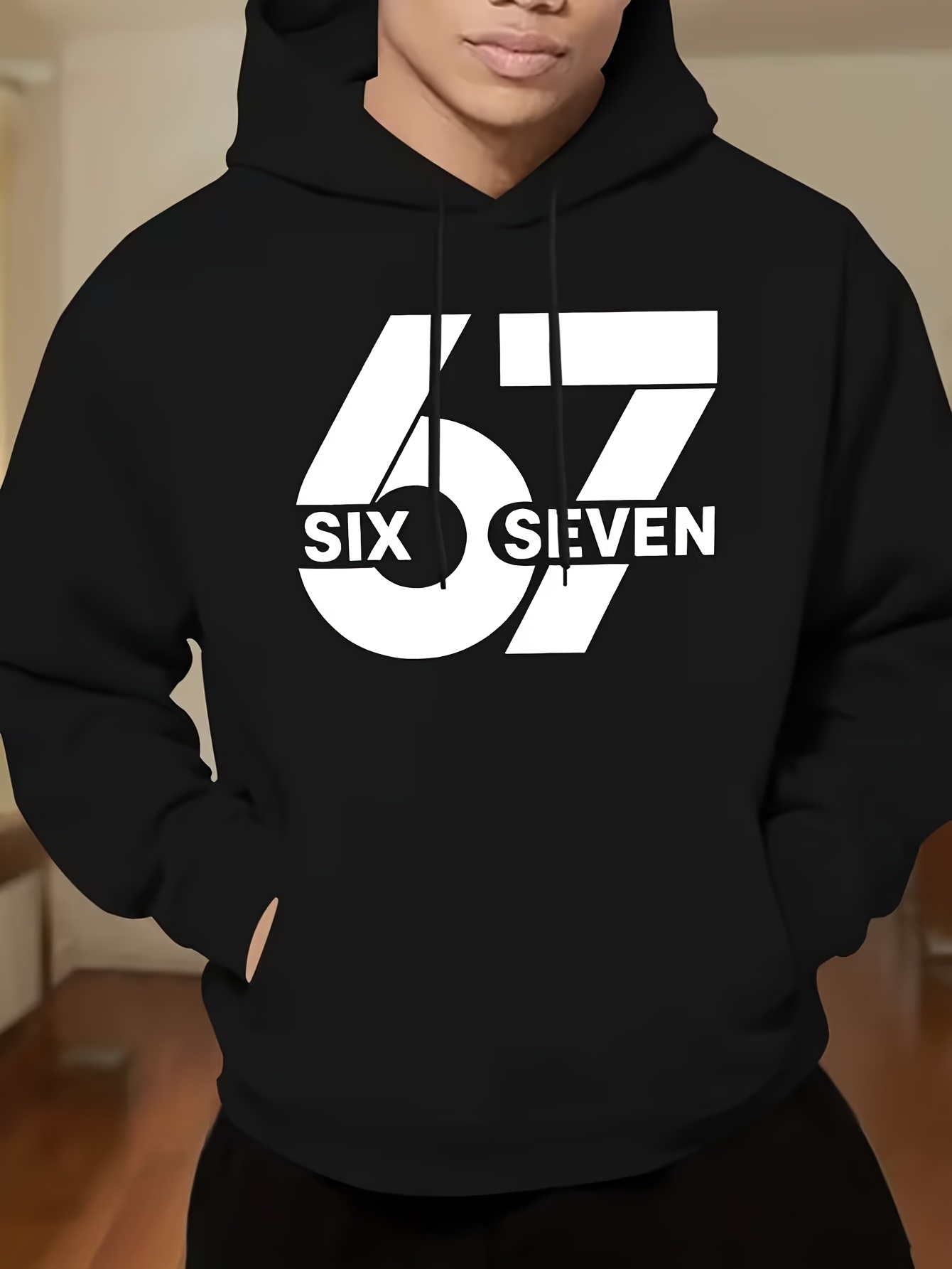 Heavy-Duty 67-sweatshirt met capuchon en lange mouwen voor heren