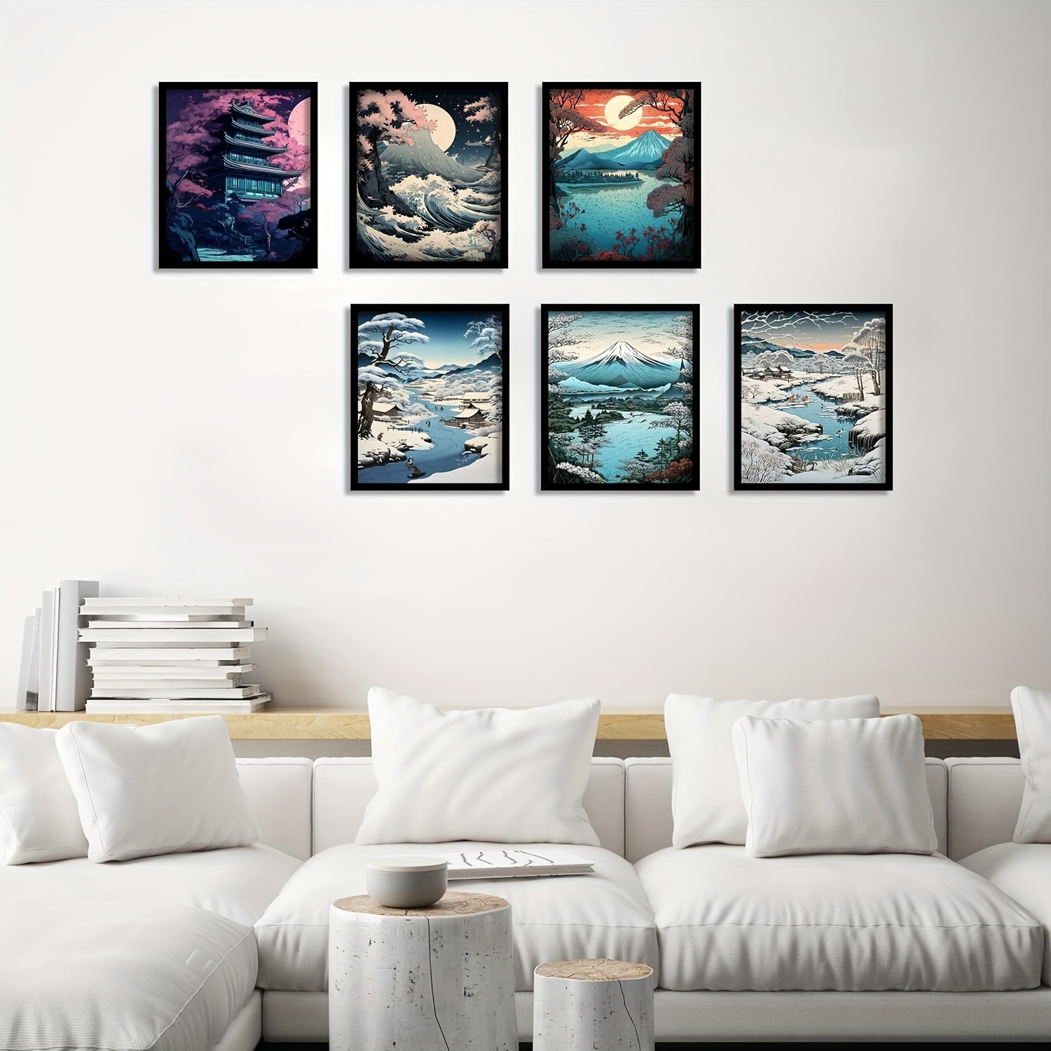 Japanese Wall Art Prints Japanese Landscape Posters Wall Temu Canada