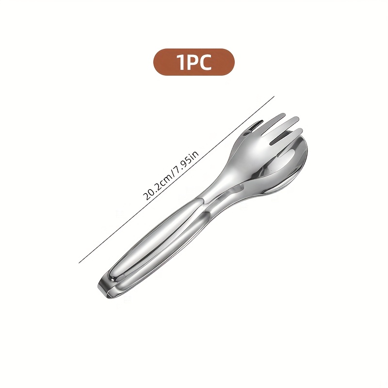 E-shop 1 Stück Edelstahl & Gusseisen Küchenzange - Ergonomischer Griff, Sicherer Halt zum Kochen, Servieren, Grillen - Langlebige Restaurant- &