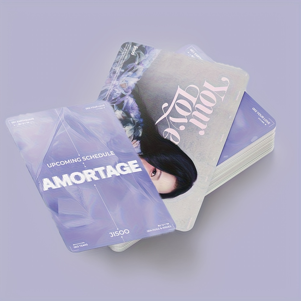 TEMU 55pcs, Greeting Cards, Lomo Mini Cards, Fan Photo Series