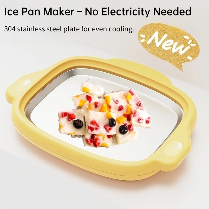 Summer Essential Yogurt   Machine Set -   Maker with   And 2 Plates, Cold Drink Maker, Summer Yogurt Frying Machine, Home Yogurt Frying Machine