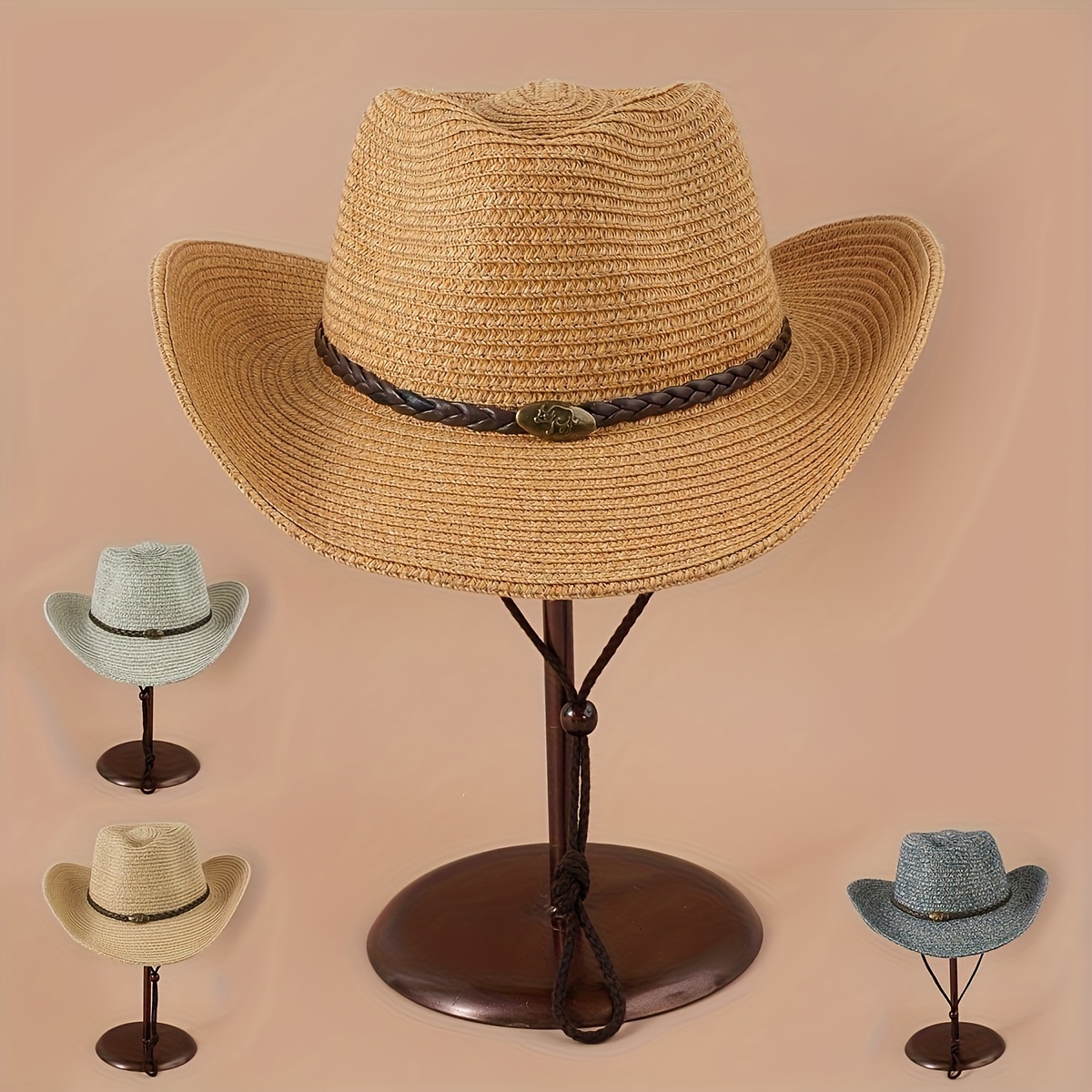 Cowboy Men Hats - Temu