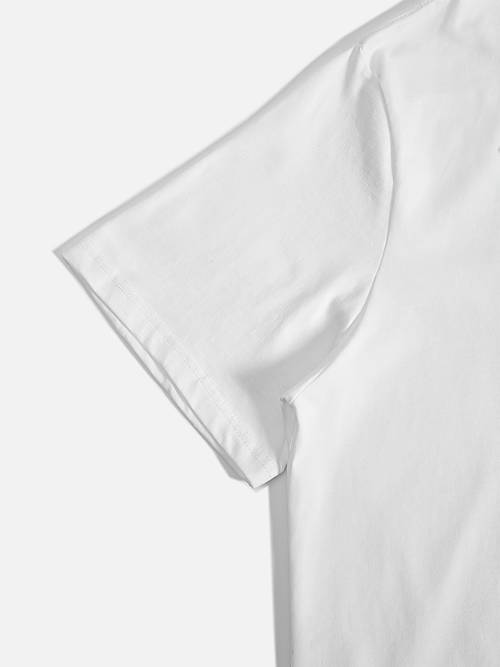 musicislafe printed t shirt casual round neck short sleeved comfortable t shirt for spring and summer womens clothing