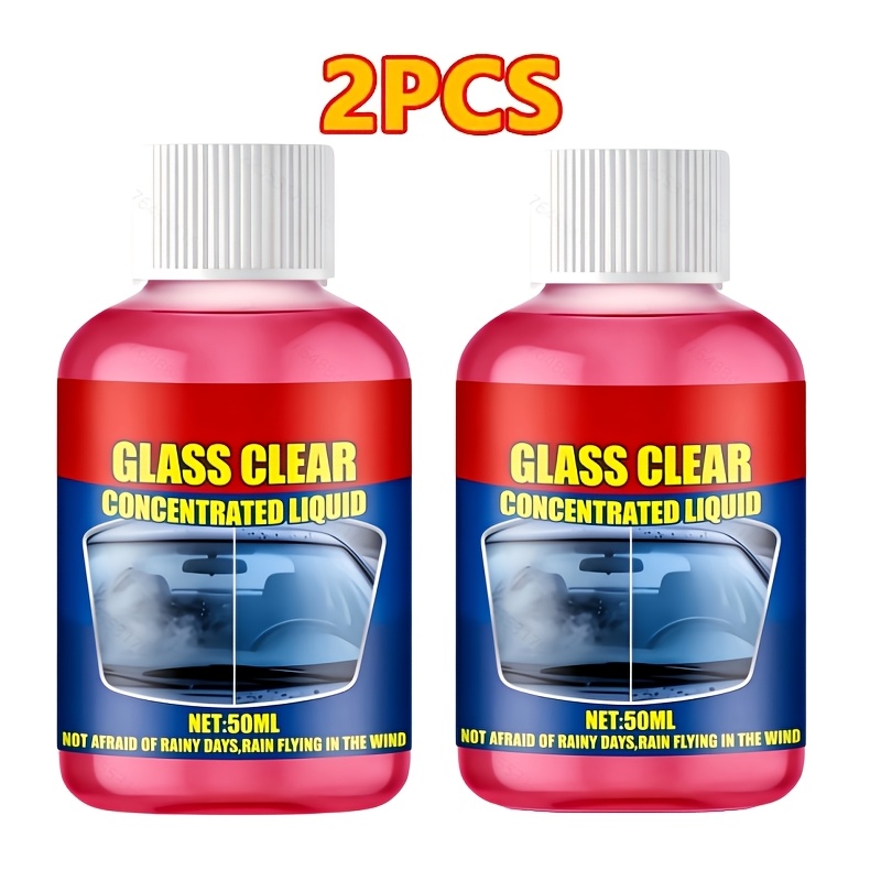 2pcs Nano Repellent, Spray For Car Windows, Helmets, Windshields, And Interior Glass