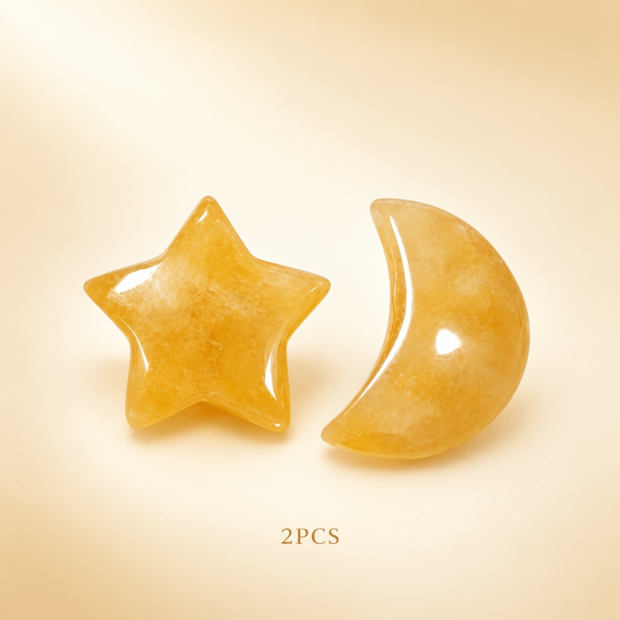 TEMU Topaz Stone Set, Polished Star And Shaped Stones, Warm Decor For Diy Crafts, Jewelry Making, Home Decor, And Gifts