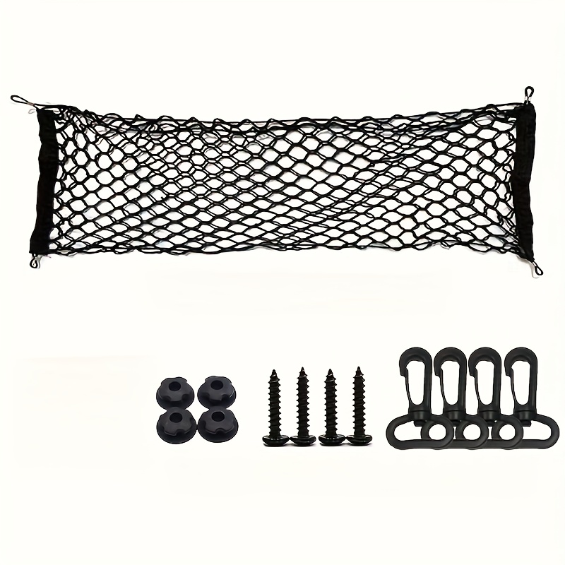 TEMU Adjustable Storage Net For Car Trunk. Multi-functional Extended Storage Net For Trucks And . Storage Fixing Tool For Household Use.
