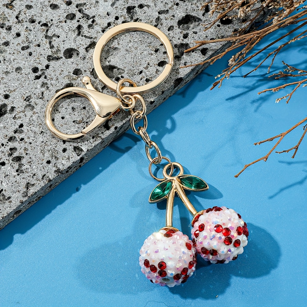 Porte-clés étincelant Avec Strass - Plusieurs Designs Animaux - Rose Métal - Idée Cadeau Femme
