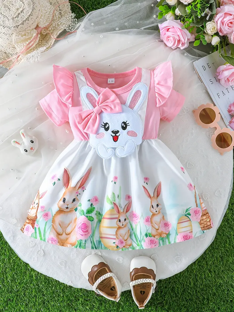 cute easter dresses Girls: In Your Happy Place Pink Floral Dress, (14/16) - The Mint Julep Boutique This adorable Easter themed floral dress is so cute Easter Collection | Pretty Dresses,