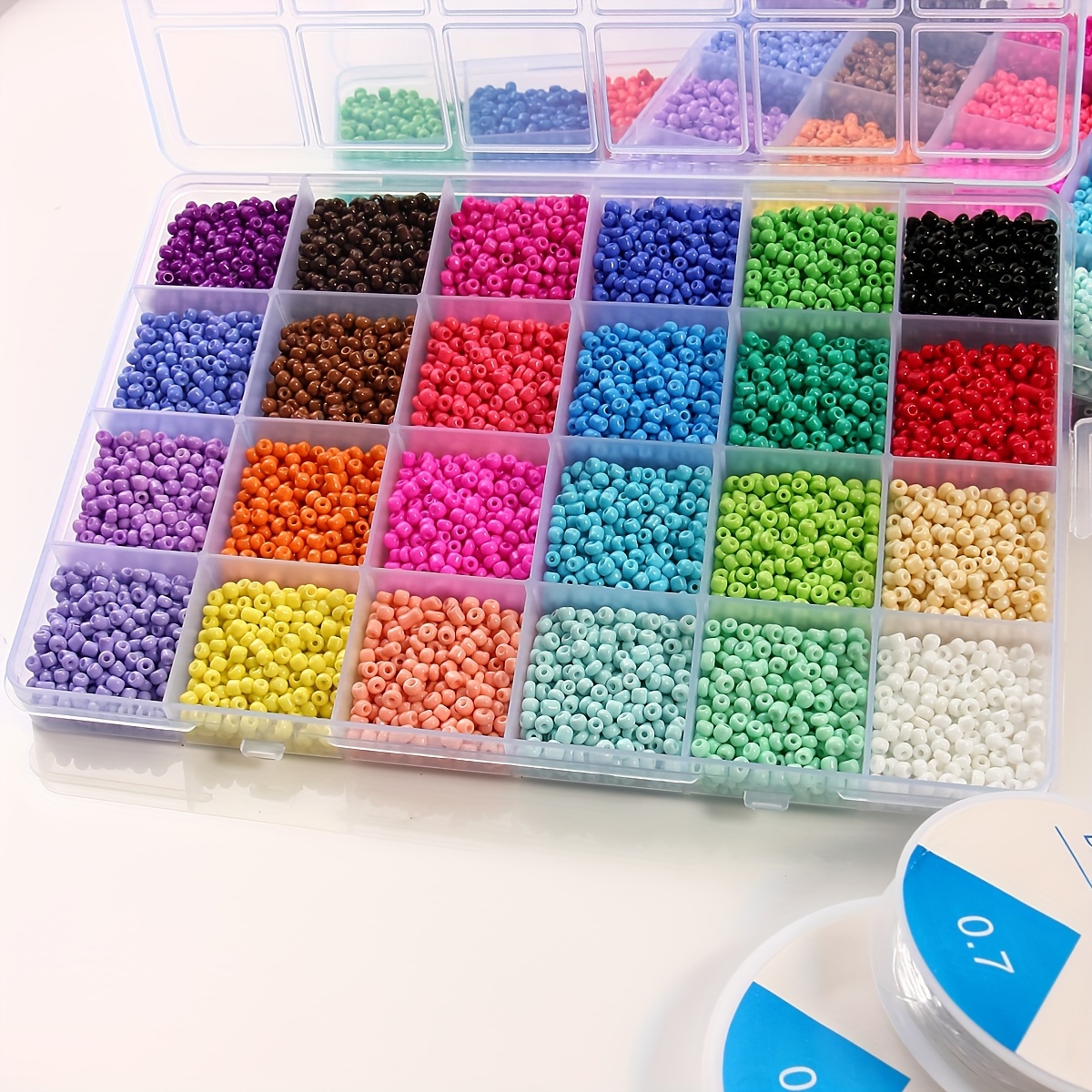Fai da Te Perline per Bambini 4000 Pezzo 24 Colori Acqua appiccicosa