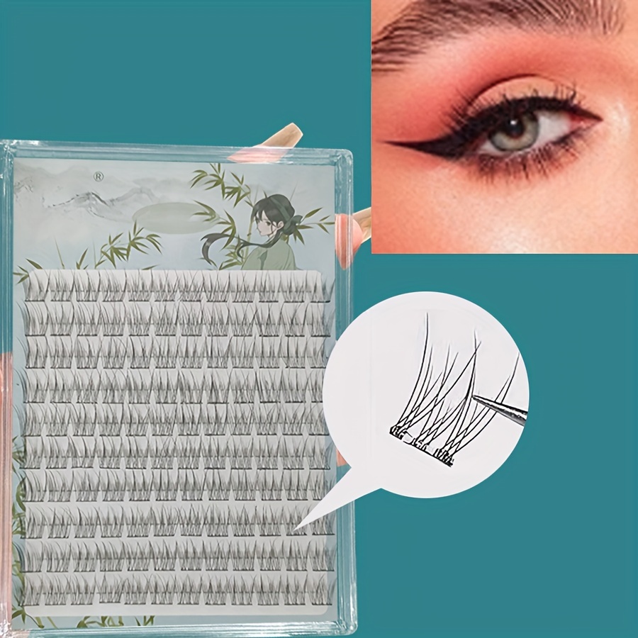 

Easy-apply Self-adhesive False Eyelashes - Reusable, Glue-free, For Makeover