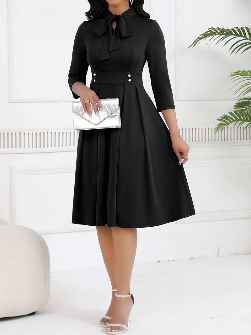 Robe Mi-longue Femme été - Coton, Manches Longues, Style Chic Et Décontracté Pour Plage Ou Ville
