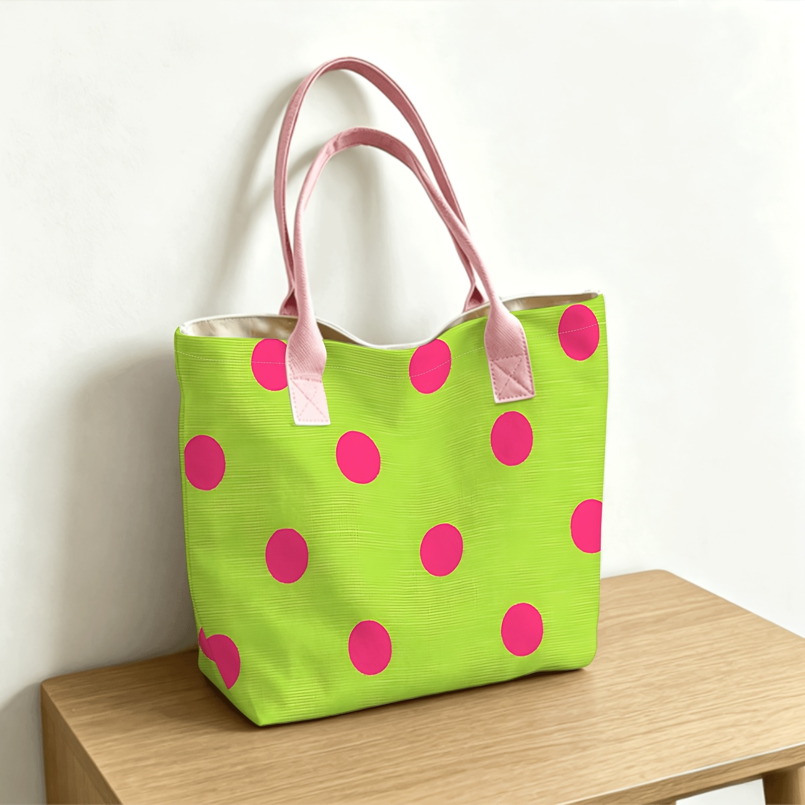 TEMU 1pc Women's Handbag, Crossbody Bag, Portable Tote Bag, Large Capacity Handbag, Fashion Shoulder Bag, Printed - Fashion Shoulder Bag, Handbag,