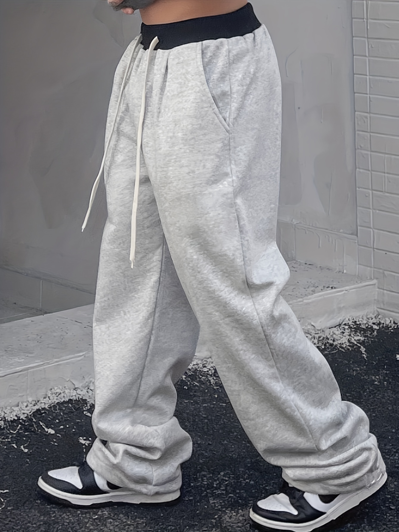 Mens grey sweatpants online