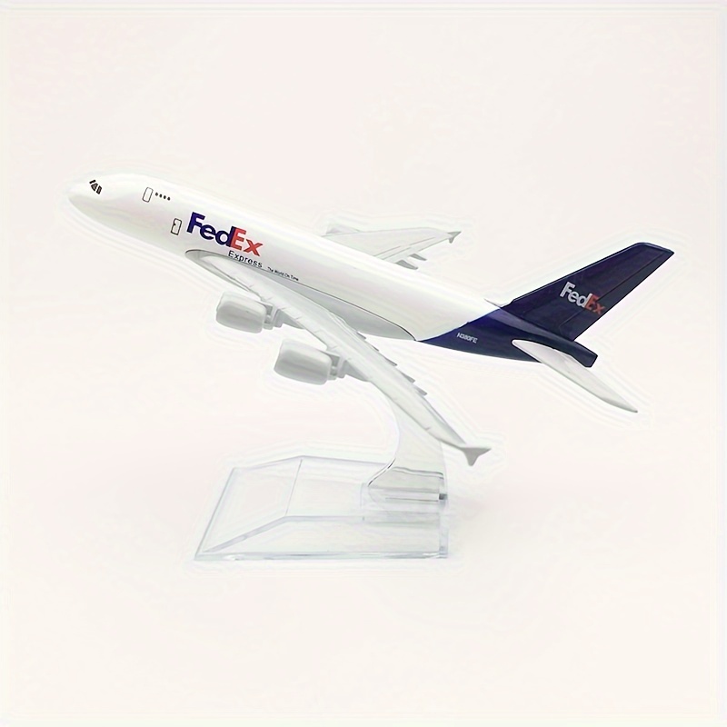 Fedex Airbus A380 Cargo Aircraft Model 1:450 Scale Metal - Temu South ...