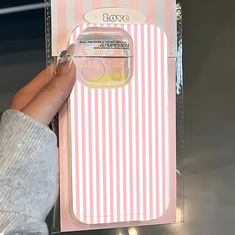 phone case white pink stripes phone case suitable iphone 17 - Temu phone case white pink stripes phone case suitable iphone 17 - Temu