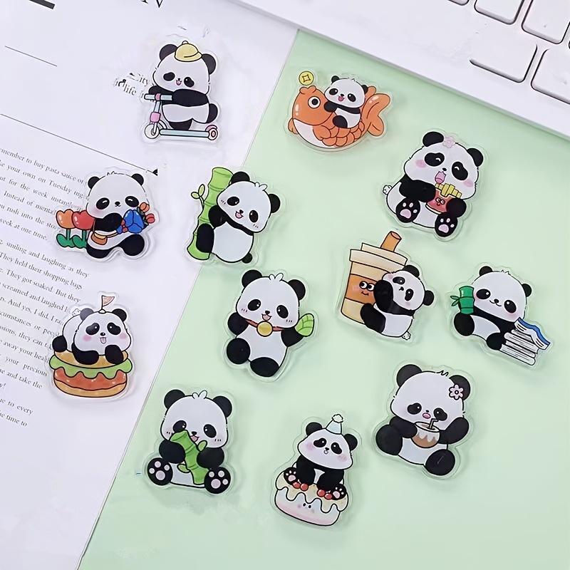 

3pcs/4pcs/5pcs/12pcs, Cute Decorative Brooch, Acrylic Material, Random Delivery, Suitable For Backpacks, Clothes And Other Decorations