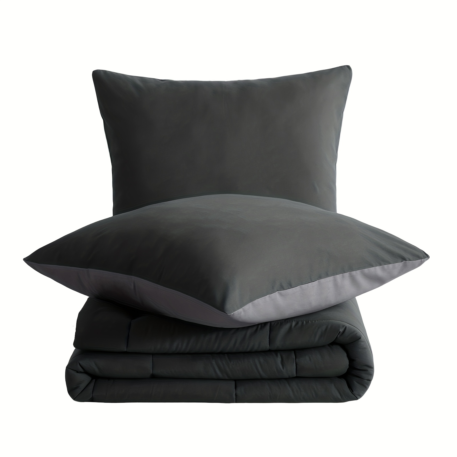 TEMU Ensemble de couette réversible 2/3 pièces avec taies d'oreiller 80X80Cm, ensemble de couette toutes , rembourrage en microfibre 300GSM, literie