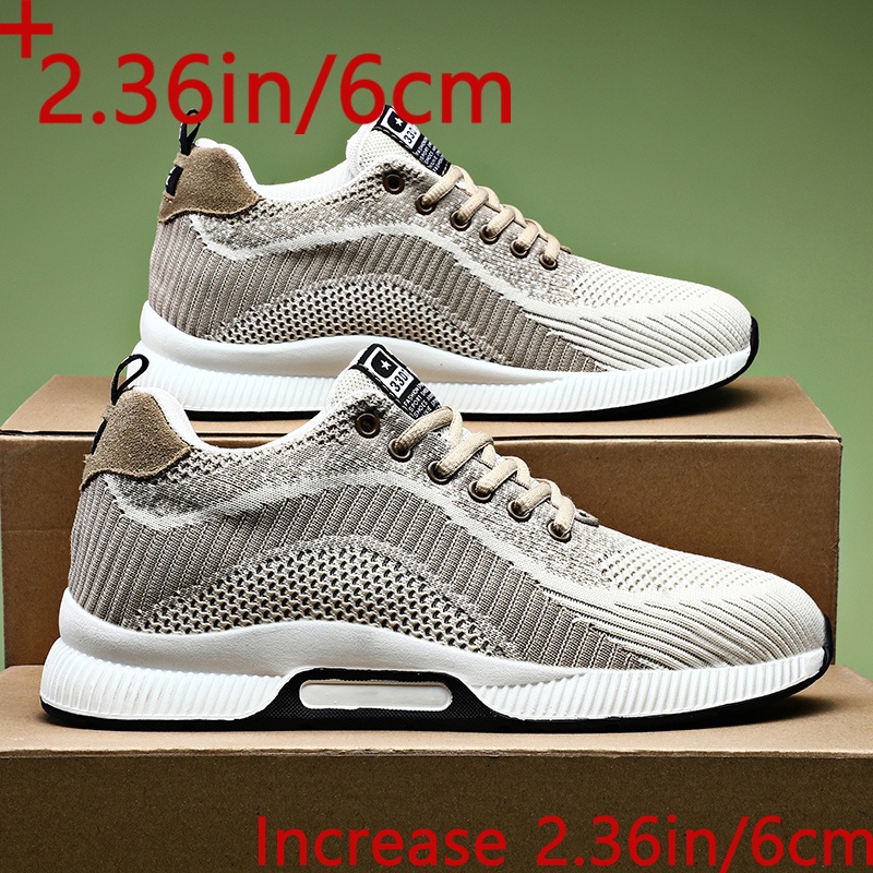 Breathable Mesh Running Sneakers with EVA Cushioning and Rubber Outsole Cushioned Running Sneakers Gym Training Comfortable Casual  main image 3