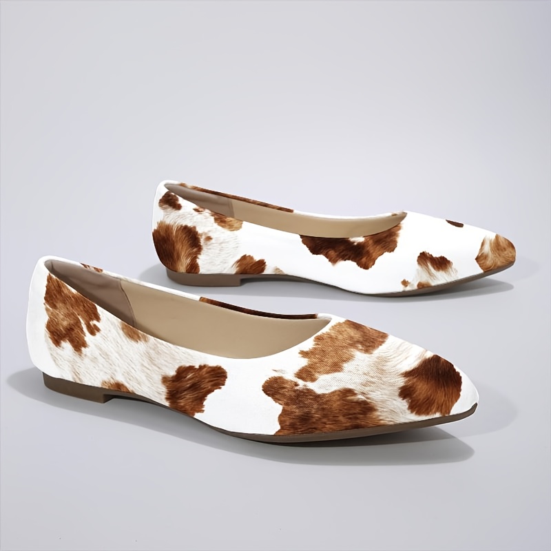 ensk elegantn boty s kravskm potiskem - piat pika, hndo-bl slip-ons, mkk materil a tpr podrka, pohodln pro kadodenn i semi-formln noen 0