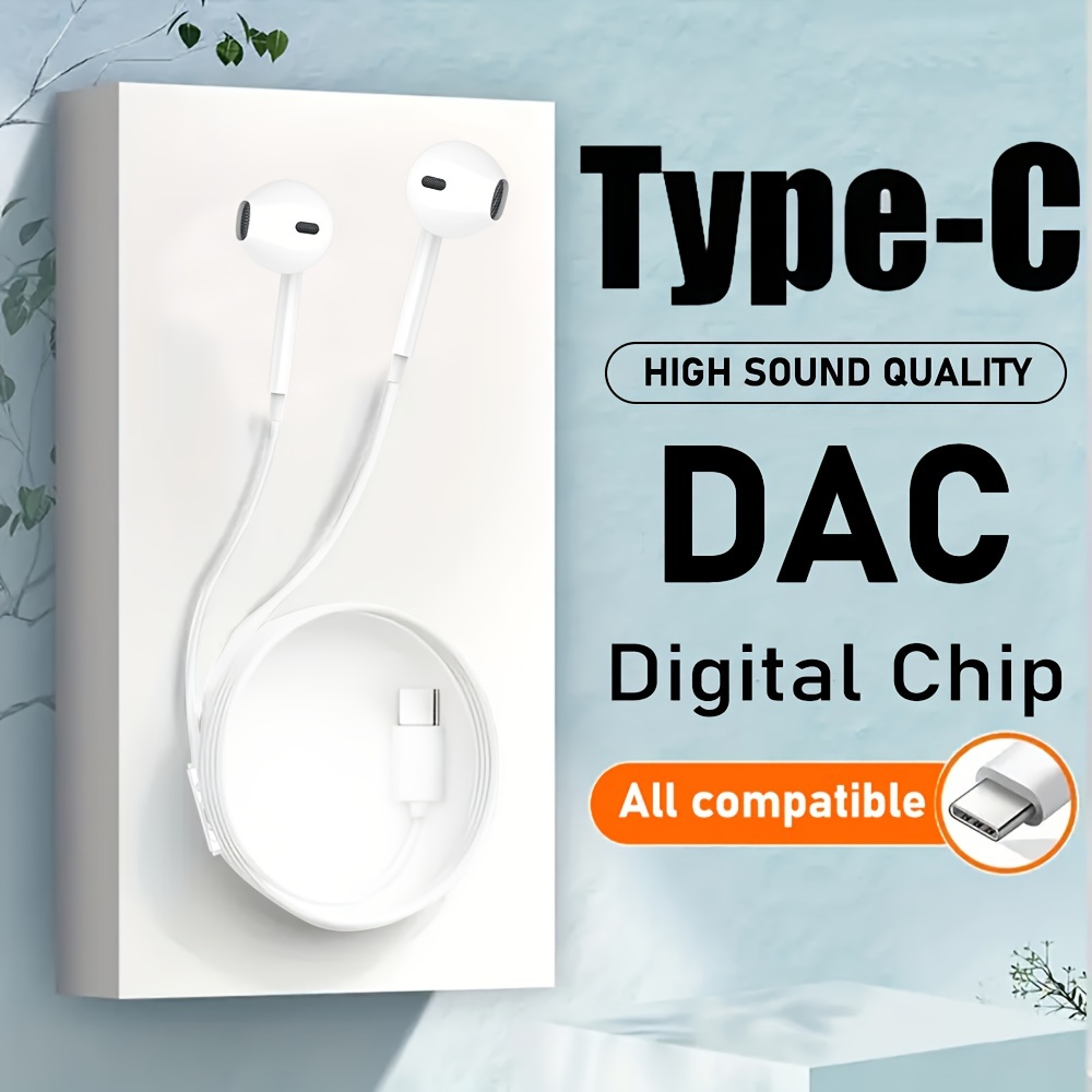 

-c -ear Headphones New -c -ear Headphones For Phones In-ear Headphones And In-ear Headphones Dac /-c -in Controlled