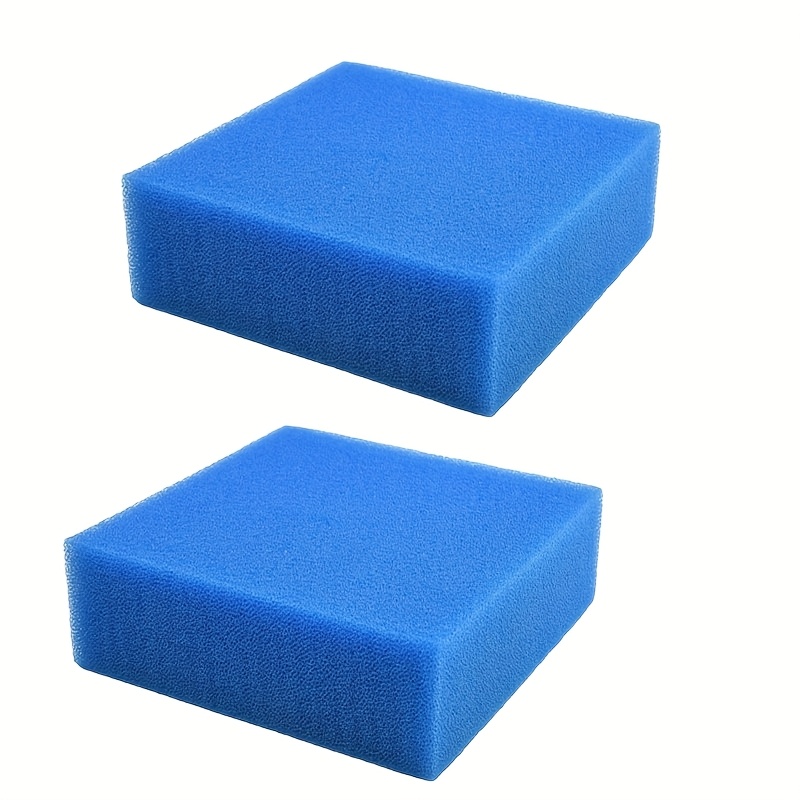 Set Of 2 Thickened Filter Sponges For Pools And , Aquarium Bio-foam Pads, Washable, Designed To Enhance Water Quality Filtration